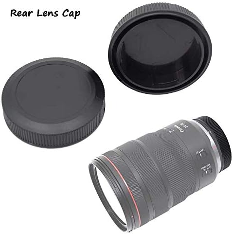 EOS RF Body Cap & Rear Lens Cap Cover for Canon EOS R5 EOS R6 R EOS RP More Canon RF Mount DSLR(2 Sets), Fire Rock Lens Accessories for Canon EOS R5 R6 RP