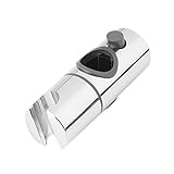 Fácilmente ajustable Peanutaso 25mm ABS Cromo Reemplazo Cabezal de Ducha Soporte Deslizante de riel Soporte Elevador Ajustable Rack Barra Deslizante Accesorios de Grifo de baño