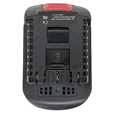 Battery Adapter for Bosch 18V Lithium-Ion Cordless Tool, Compatible with Dewalt 20V Max/ Milwakee M18 18V Li-ion Battery Convert to Bosch 18Volt Compact Lithium Batteries BAT608 BAT609 BAT612 BAT618