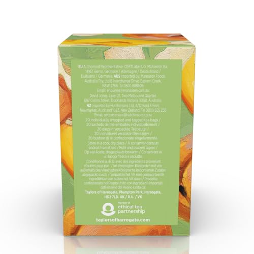 Image of Taylors of Harrogate White Hibiscus & Peach Tea Bags, 20ct (Pack of 1)