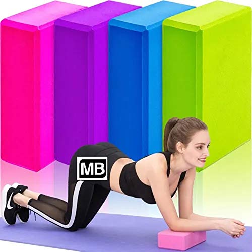 Bloco Eva Yoga Studio Proficional Pilates Rpg Exercicios Fisioterapia Fitness (Azul)