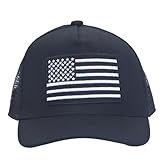 Born to Love, Baby Hats - Infant Sun Hat - Toddler Baseball Hat, Newborn Youth Flat Brim Mesh Trucker Surf SkateBro Fitted Beach Cap Gorros para Bebes (XS 6-12 Months, Black)