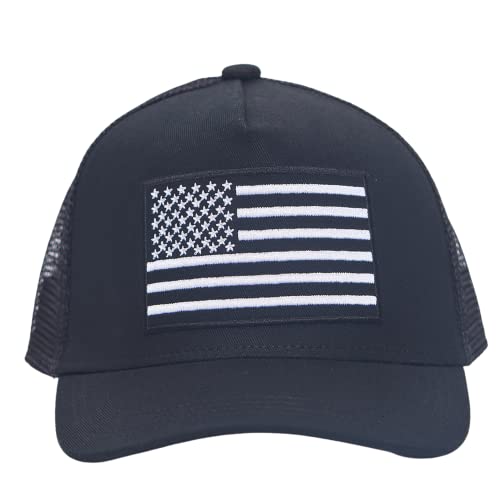 Image of Baby Hats - Baseball Hat, Newborn Youth Flat Brim Mesh Trucker Surf Skate Bubba Bro Fitted Beach Cap Gorros para Bebes