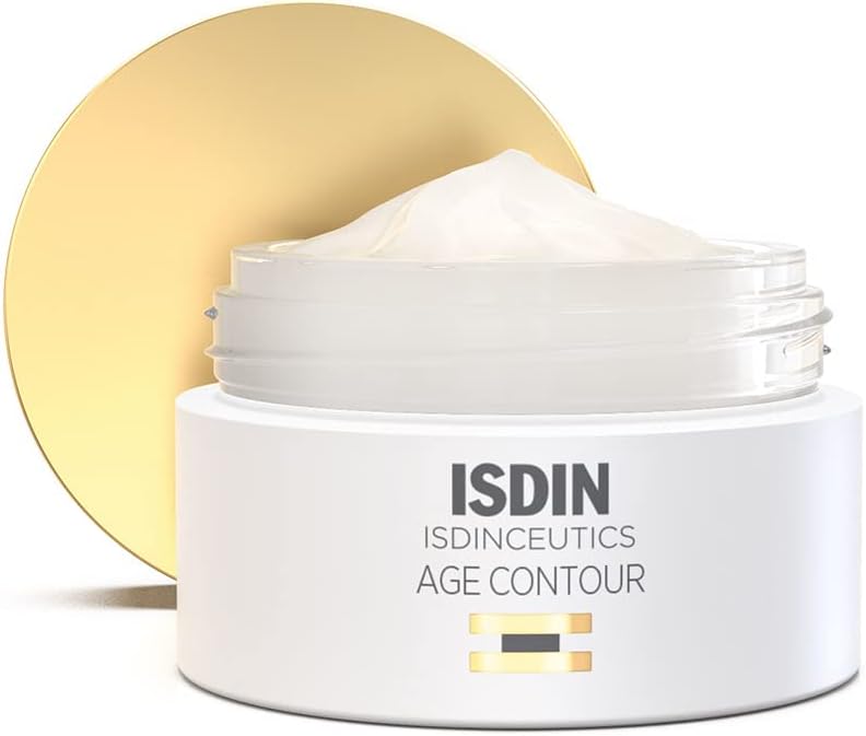 Isdinceutics Age Contour Firming and Rejuvenating Cream - Face Moisturizer with Niacinamide. Visibly Reduces Wrinkles, 18.1 OZ.