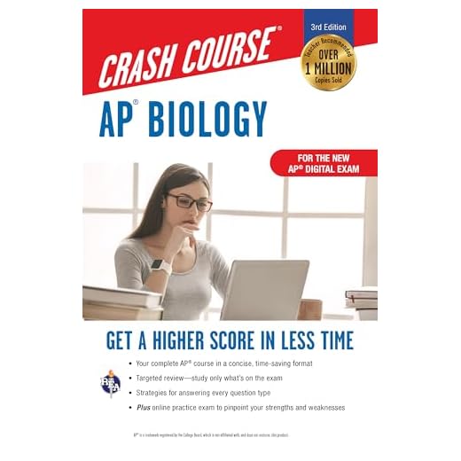 AP® Biology Crash Course, Book + Online: Get a Higher Score in Less Time (Advanced Placement (AP) Crash Course)