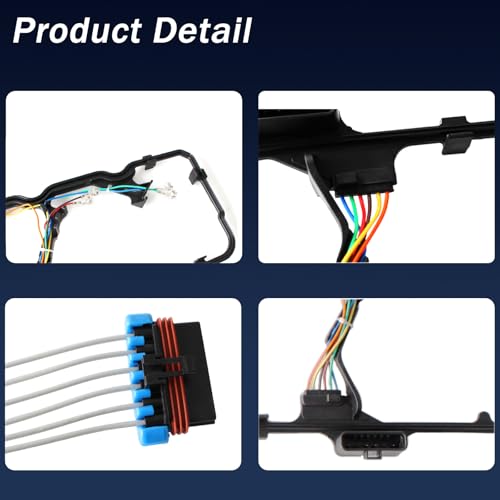 AUCERAMIC 615-204 Valve Cover Gasket with Injector Harness Fit 2006-2020 for Dodge Ram 5.9L 6.7L Diesel VS50668R by AUCERAMIC - Image 4