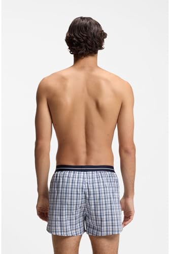 Boss Para Hombre. 50480056 Pack 2 BóXers Nos Ew 2P Azul, Marino (Xl), Homewear, AlgodóN - 5