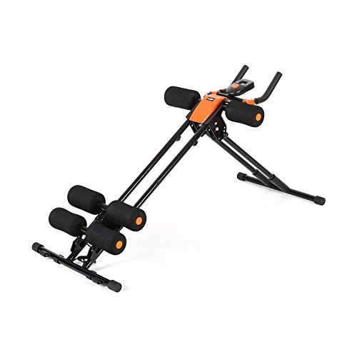 Klarfit - Banco de abdominales, Arancione