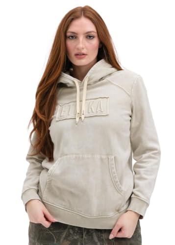 Sweat à capuche Lifestyle Ethika femme pull sable stonewashed confortable