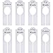 WILLBOND 8 Pieces Closet Dividers Baby Boy Girl Clothing Rack Size Dividers with Sizes Newborn to 18-24 Months