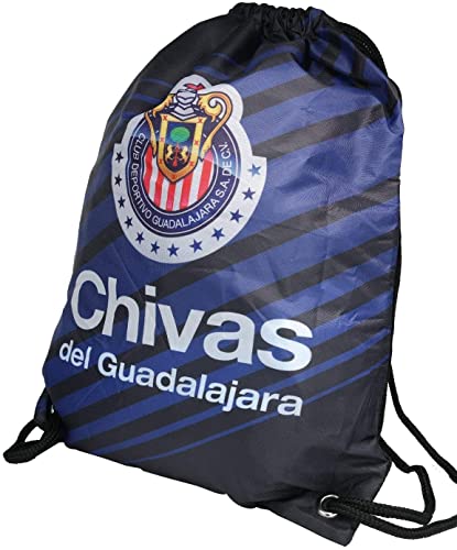 Icon Sports Chivas De Guadalajara Official Drawstring Gym Soccer Cinch Bag2
