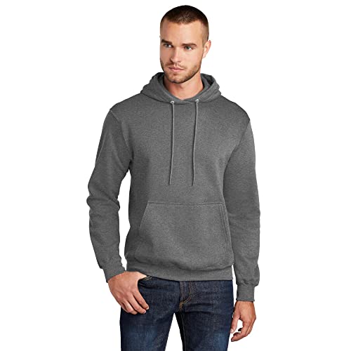 Port & Company - Core Fleece Pullover Sweatshirt PC78H 2XL Graphite Heather
