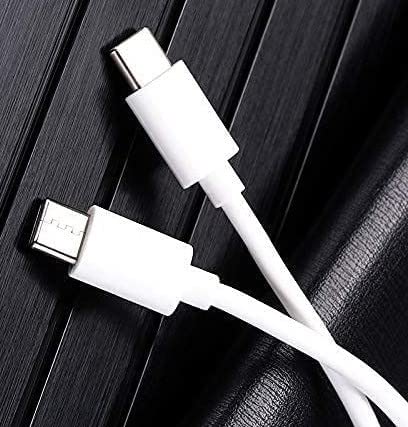 Image of Original 25W Type C to C Fast Cable for Samsung S21| S21 Ultra| Note10| Note20| S20| S20+| S20 (White Cable) (83S000929)