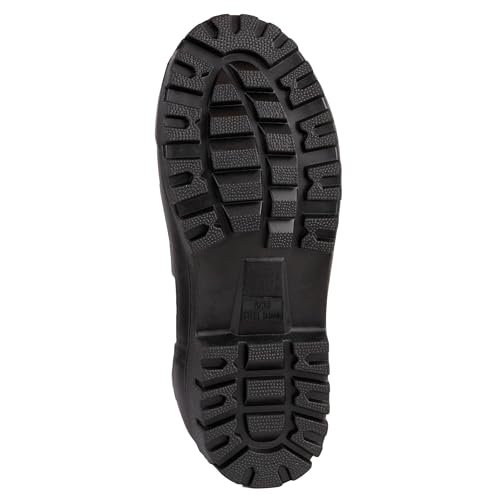 Savage Island Damen Neopren-isolierte Gummistiefel Warm Gefüttert Vollständig Kniehoch Wasserdichte Gummistiefel, Schwarz , 40 EU