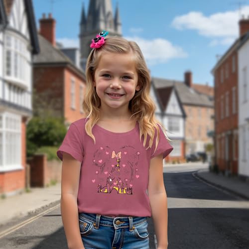 Image of GLIGLITTR Magic Shirt for Toddler Baby Girls Magical Kingdom Tshirt Cute Castle Outfit Holiday Family Vacation Summer Tee Top