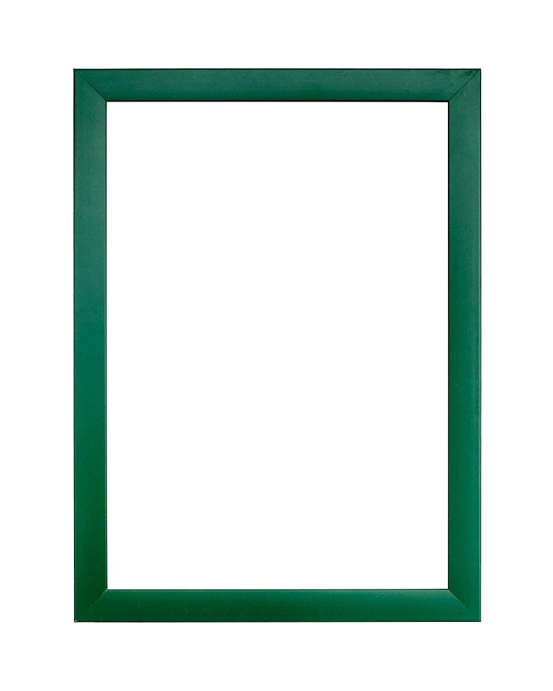 Rainbow Colour Range Picture/Photo/Poster INSTAGRAM SQUARE frame – With an MDF backing board - Ready to hang - With a High Clarity Styrene Shatterproof Perspex Sheet – Green 12" x 12"