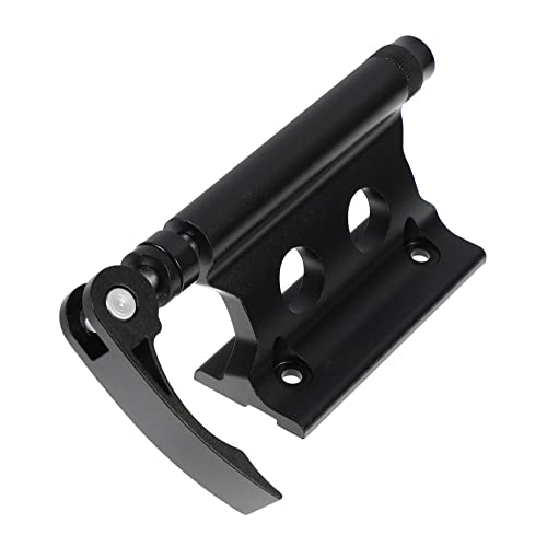 Soporte de horquilla de bicicleta ifundom aluminio negro para transporte y almacenamiento ciclismo
