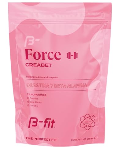 Mejores precios y opiniones de Creatina suplemento deportivo los más solicitados. 21 B-FIT B Creabet - Creatina Monohidratada Pura en Polvo - 75 Servicios 300 gr +2 Meses de Suministro - Pre Entreno Ideal Pre Workout - Creatina Sin Sabor - Suplemento Deportivo