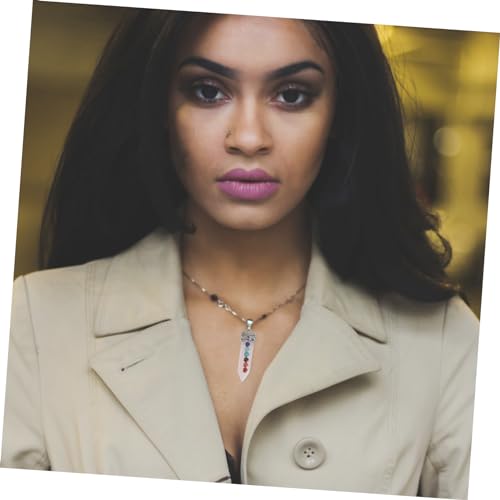 Collier pendentif pierre naturelle SHINEOFI : des bijoux féminins d'une élégance artisanale - 6