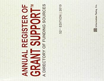 Paperback Annual Register of Grant Support 2019: A Directory of Funding Sources Book