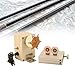 harayaa Rod Building Tool Fishing Rod Building Winding Machine DIY Fish Tackles Pole Support Stand Rod Wrapping Fishing Rod Repair, B with Alloy Stand