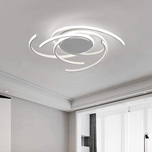 LED Tavolo da Pranzo Plafoniera Dimmerabile Soffitto Lamp Moderno Forma di Fiore Design Lampada a Sospensione Tondo Telecomando Soggiorno Camera da Letto Cucina Light Sala da Pranzo Ufficio Lampadari