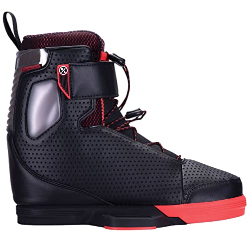 Hyperlite Riot Mens Wakeboard Bindings Black/Red 10