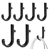 6pcs Tool Hooks Compatible with Suncast/Craftsman Shed, Premium Plastic Shed Garden Garage Storage Organization Accessories Shed Hooks for Hanging Shed Organization Supplies(Black)