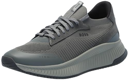 Image of BOSS Men's Modern Knit Structure Running Sneaker