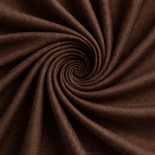 Image of Blue Strip Polycotton Bedsheet, Double 90x100 (Mocha) | Hotel Quality | Soft, Breathable & Colourfast | Wrinkle Resistant | Machine Washable | Pillow Covers Included