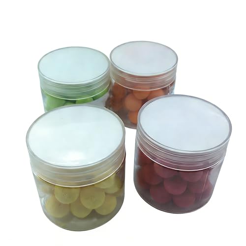 120 piezas flotantes para pesca de carpa, 4 colores, 12 mm miniatura 1