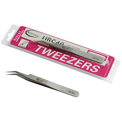 Szeles Vetus Volume Tweezers Stainless Steel Ultra Rigidity Curved Curved Pro Beauty Eyelash Extension Tool ?5B-SA?
