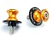 6mm Swingarm Sliders Spools Fit For Yamaha YZF R1 R6 R6S FZ6 FZ8 XJR 1300 Gold