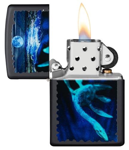 Encendedor Zippo Black Light Loch Ness Diseño de Bolsillo miniatura 3