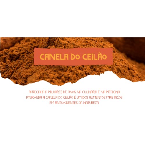 CANELA DO CEILAO EM PÓ 60 G