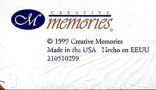 Páginas blancas Creative Memories 12x15 para álbum miniatura 3