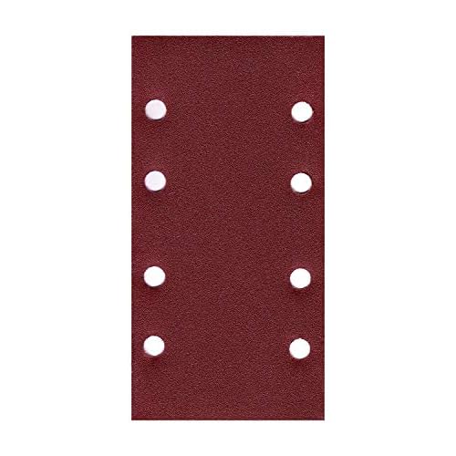 50x Schleifpapier 93 x 184 mm 8 Loch Körnung 40-180 Schleifblatt Schwingschleifer (50x Körnung 40)