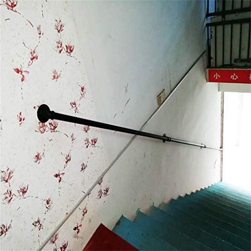 Support d'escalier en conduite d'eau rétro et main courante murale - 7