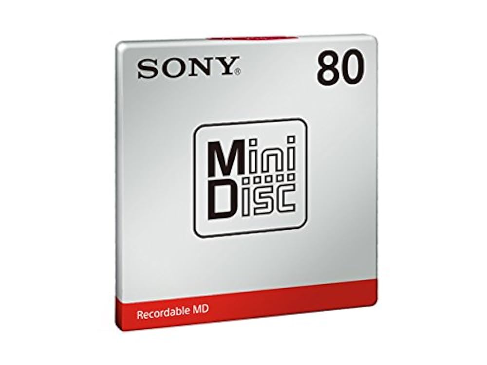 Amazon.com: SONY MD80 Minidisc 80 Minute MDW80T : Electronics