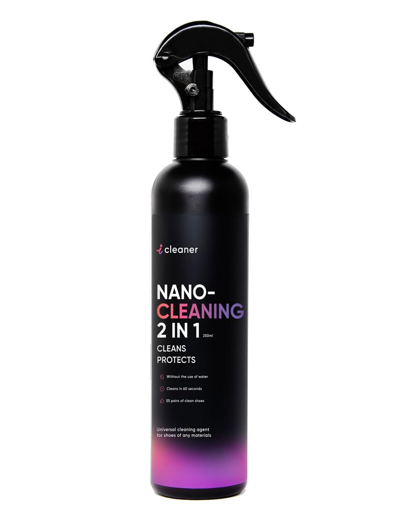 IcleanerUniversal Shoe Cleaner Nano Cleaner 2 in 1 100ML