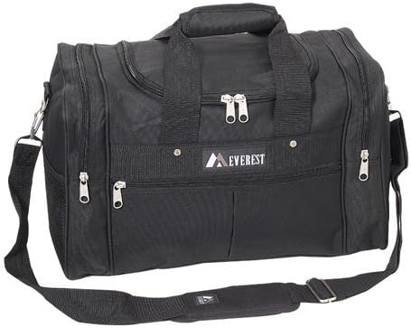 Everest 1015-BK 17.5 in. 600 Denier Polyester Travel Gear Duffel Bag