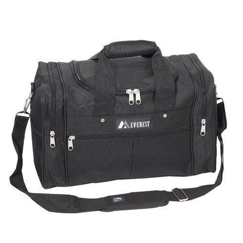 Everest 1015-Bk 17.5 In. 600 Denier Polyester Travel Gear Duffel Bag #TOP17