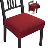BalladHome Stuhlbezug Stretch Jacquard Stuhlhussen 6er Set Esszimmerstuhl Stuhlbezug...