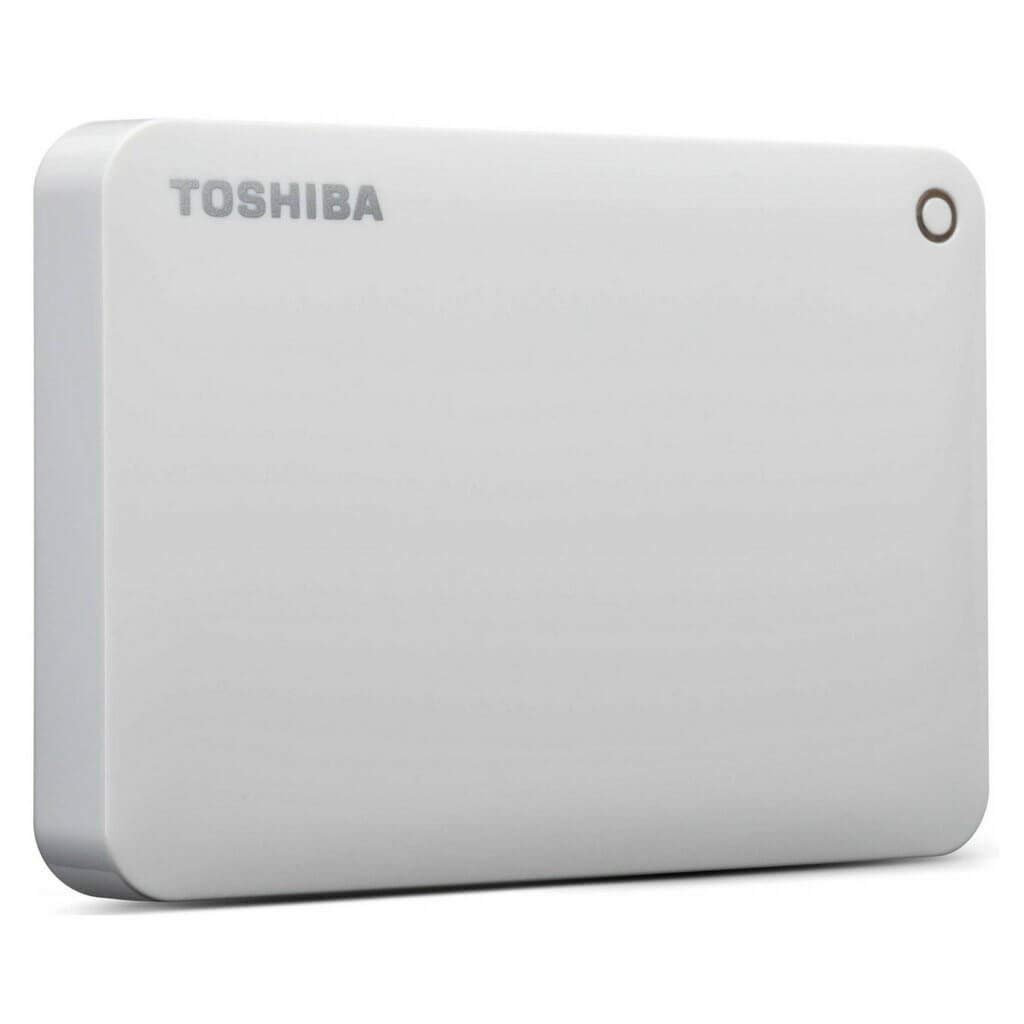 HD Externo Portátil Toshiba Canvio Advance 2TB Branco USB 3.0