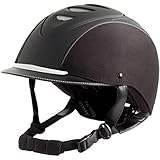 RL24 - Reithelm Perfection Plus | Gr&ouml;&szlig;e- & Kopfform verstellbar | Reitkappe in schwarz | atmungsaktives & waschbares Innenfutter | Gr&ouml;&szlig;e S (48-52cm)