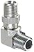 Eaton Aeroquip 2251-8-8S Steel Pipe Fitting, 90 Degree Elbow, 1/2" NPSM Male x 1/2" NPT Male
