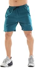 FUAARK Double Layer 2 in 1 Sports Shorts with Inner Tights for Men Gym Tight Short with Pocket