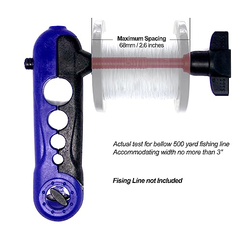 zalati Fishing Line Spooler Rod Holder Portable Universal Adjustable Winder Board Spool Collector for 4 Sizes Fishing Rod - Image 2