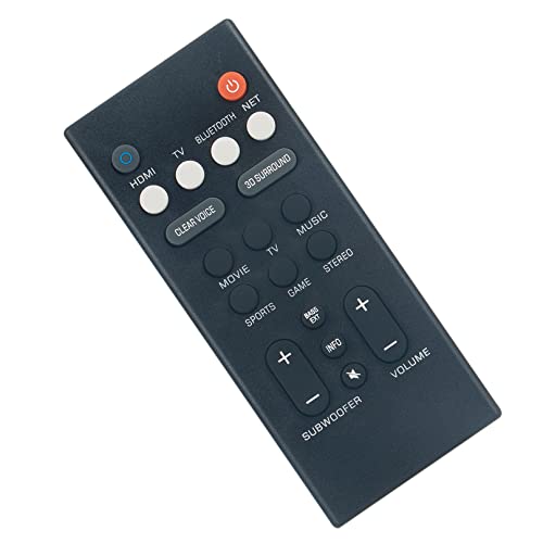 VINABTY VCQ9140 Replacement Remote Control Compatible with Yamaha Sound Bar Soundbar Audio Speaker System YAS-109 ATS-1090 YAS-209 ATS-2090 - Image 2