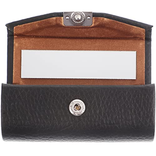 Baluue Estojo Para Batom Com Espelho Caixa De Armazenamento Para Batom Em Pu Organizador De Cosméticos Luxuoso E Portátil Para Estojos De Viagem